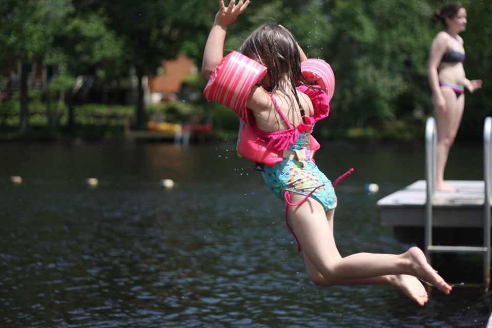 Lake Pine jump