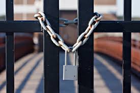 Locked-padlock
